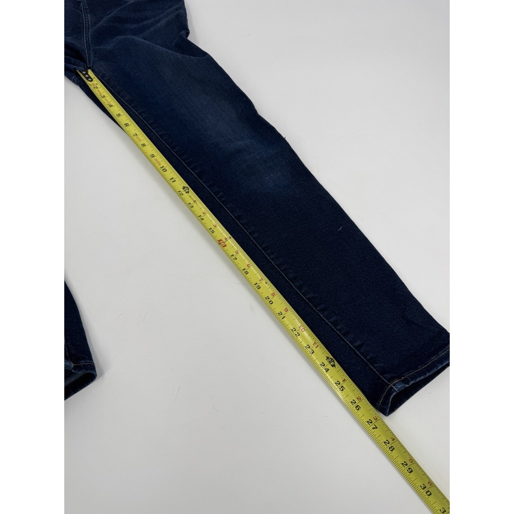 Madewell High Rise Skinny Jeans Dark Wash Size 27 Stretch Denim - Picture 7 of 13